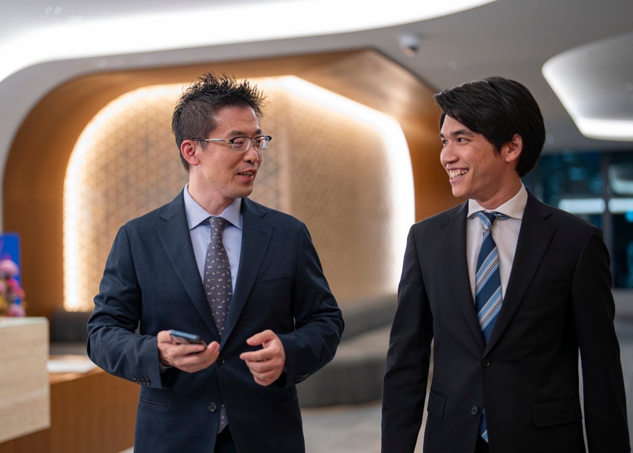 Two employees
